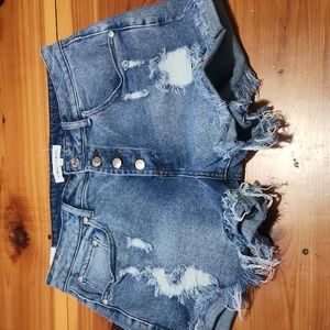 Almost Famous Jean Shorts